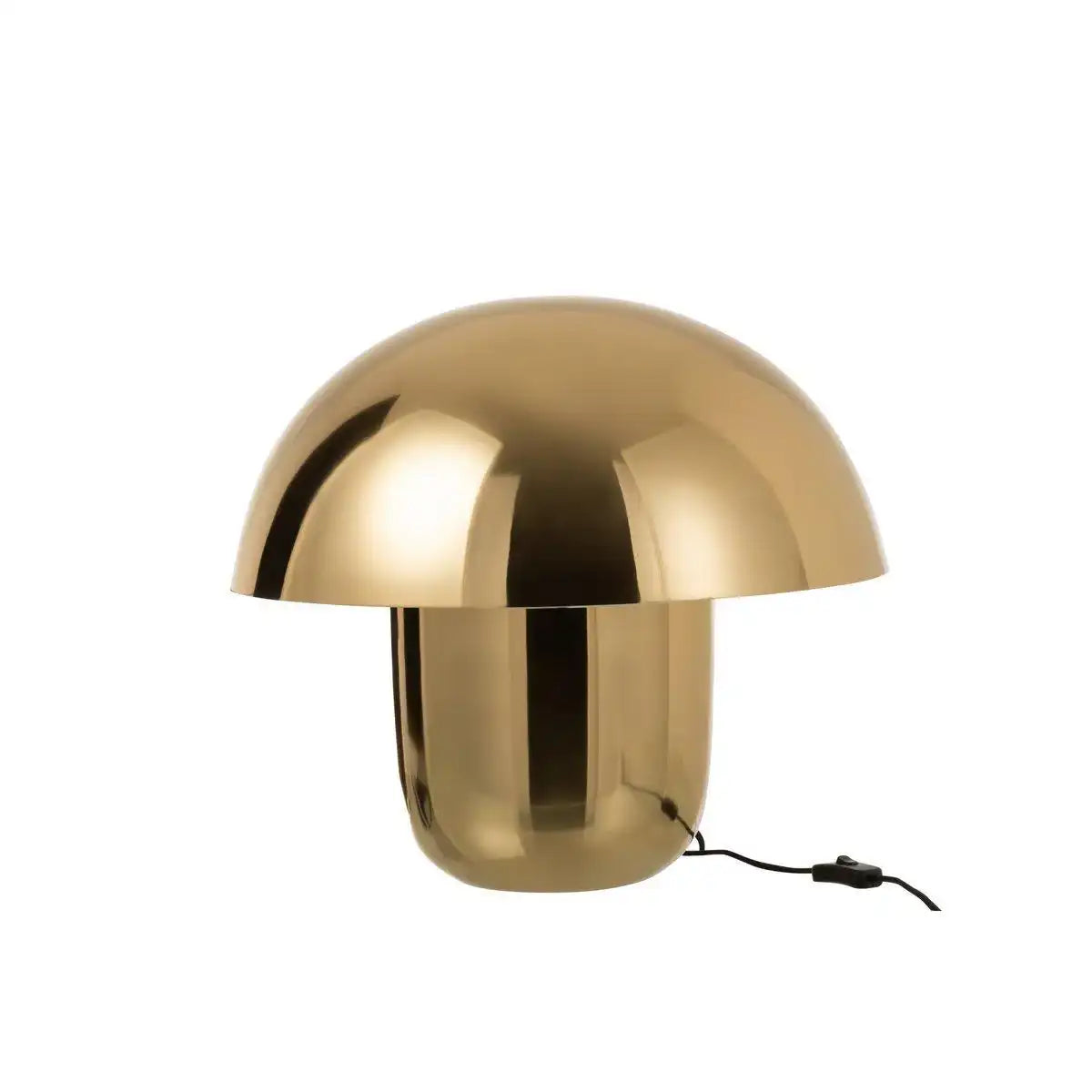 J-Line Lampe Mushroom – Eisen – Gold – groß - HomeDesign Knaus