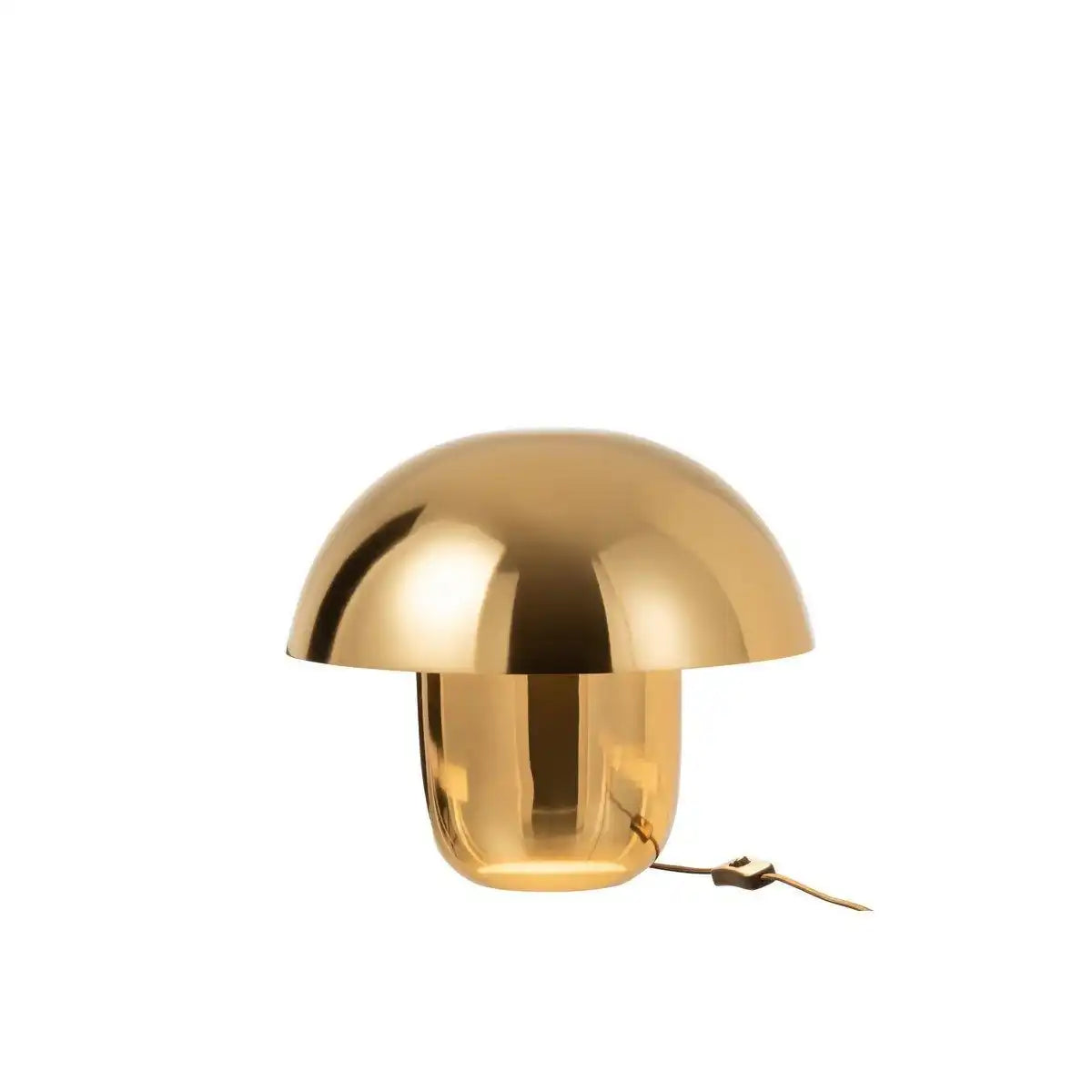 J-Line Lampe Mushroom – Eisen – Gold – klein - HomeDesign Knaus