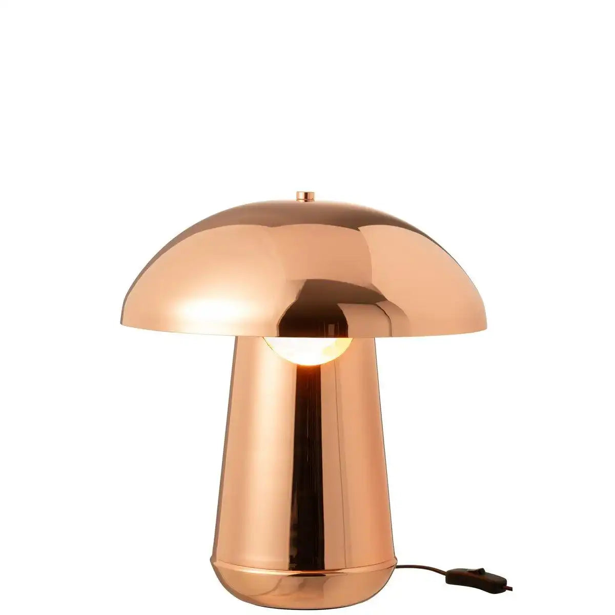J-Line Lampe Pilz Metall Kupfer - HomeDesign Knaus