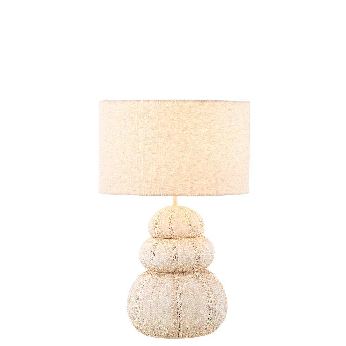 J-Line Lampe Sea Urchin - Polyersin - Beige - HomeDesign Knaus