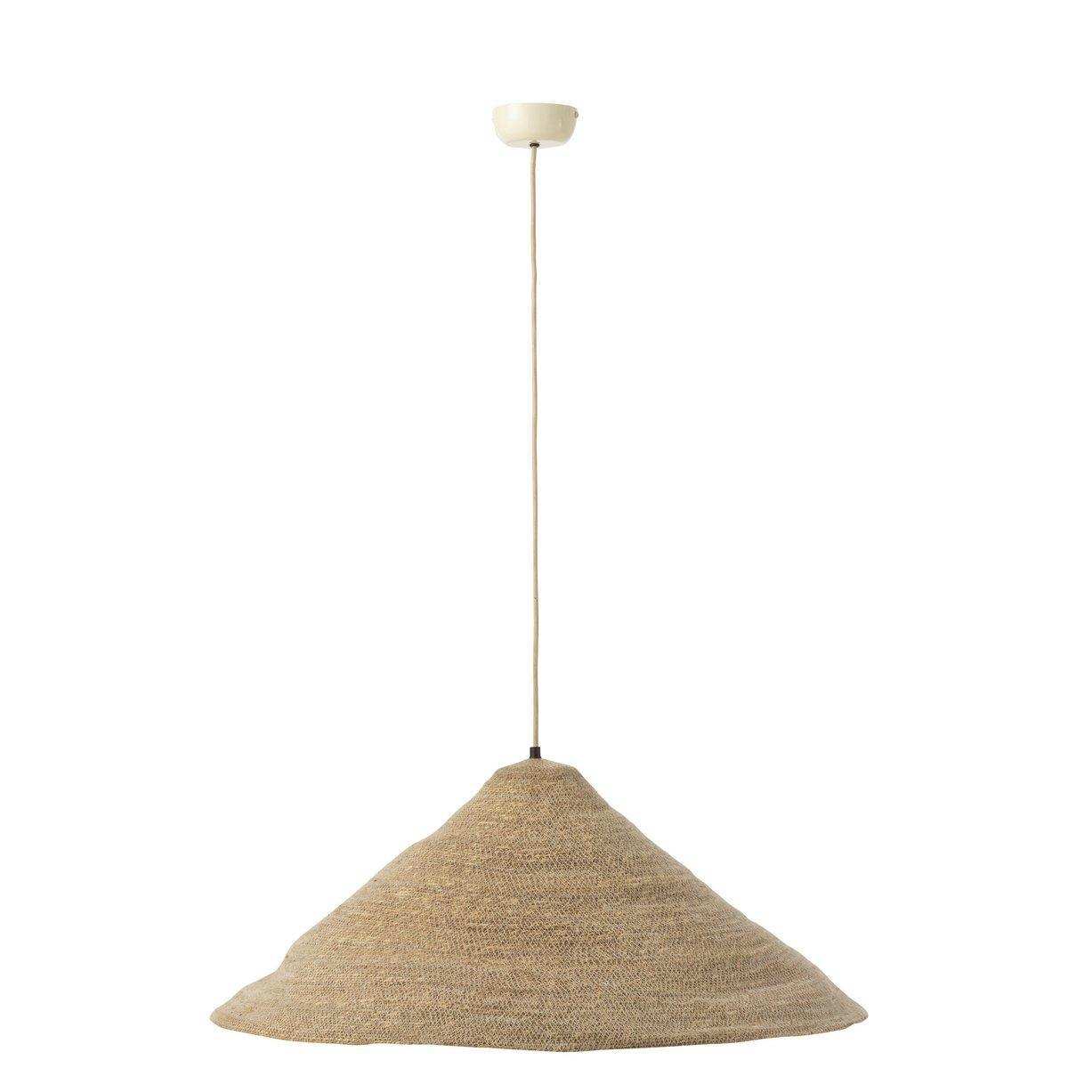 J-Line Lampenhut Moonj – Gras – Natur – groß - HomeDesign Knaus