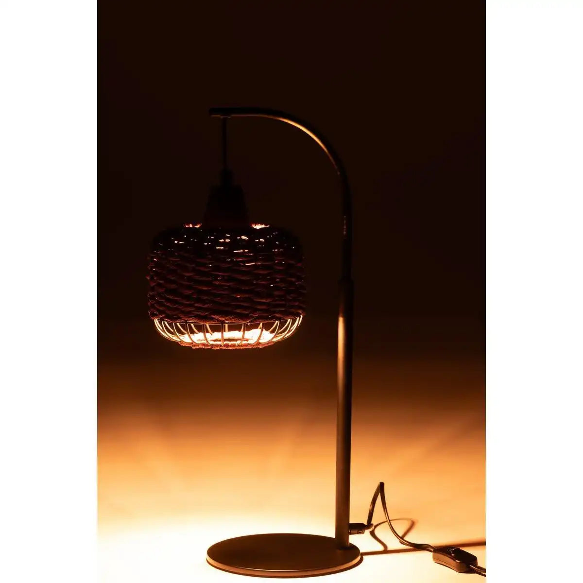 J-Line Lampenlaterne Metall Lila - HomeDesign Knaus