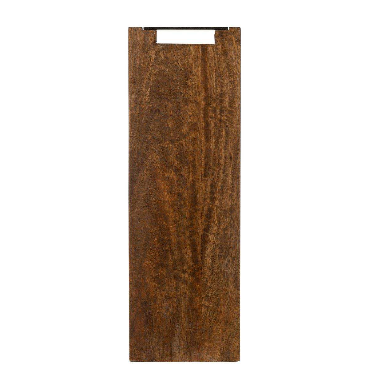 J-Line Lang Mango Schneidebrett - Holz - Braun - L - HomeDesign Knaus