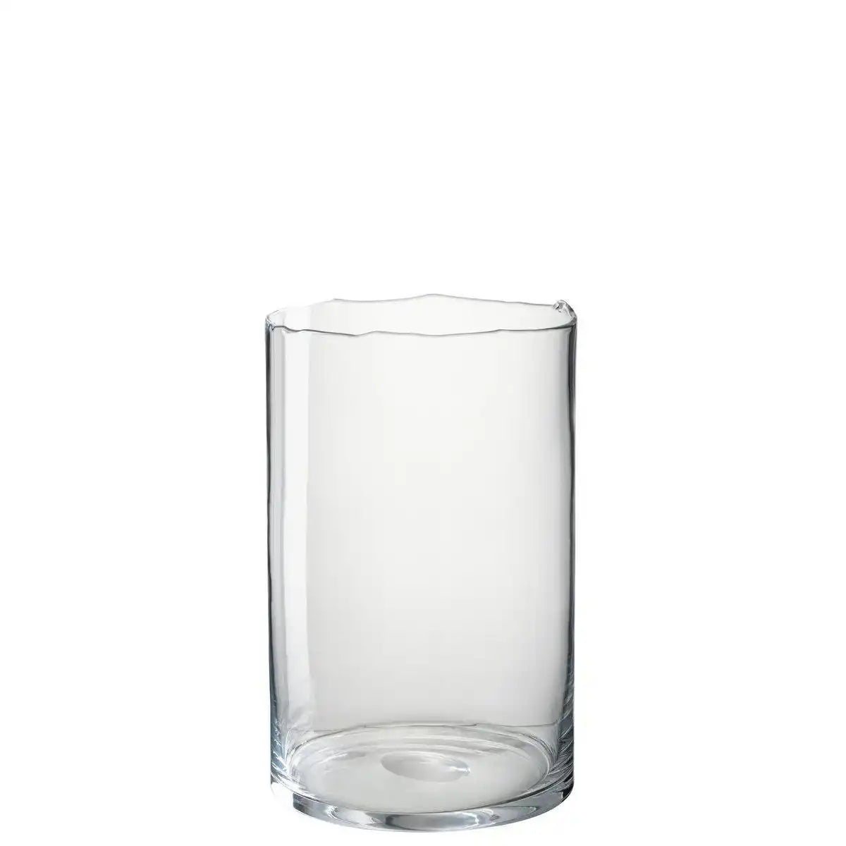 J-Line Laterne „Irregular Edge“ – Kerzenhalter – Glas – transparent - HomeDesign Knaus