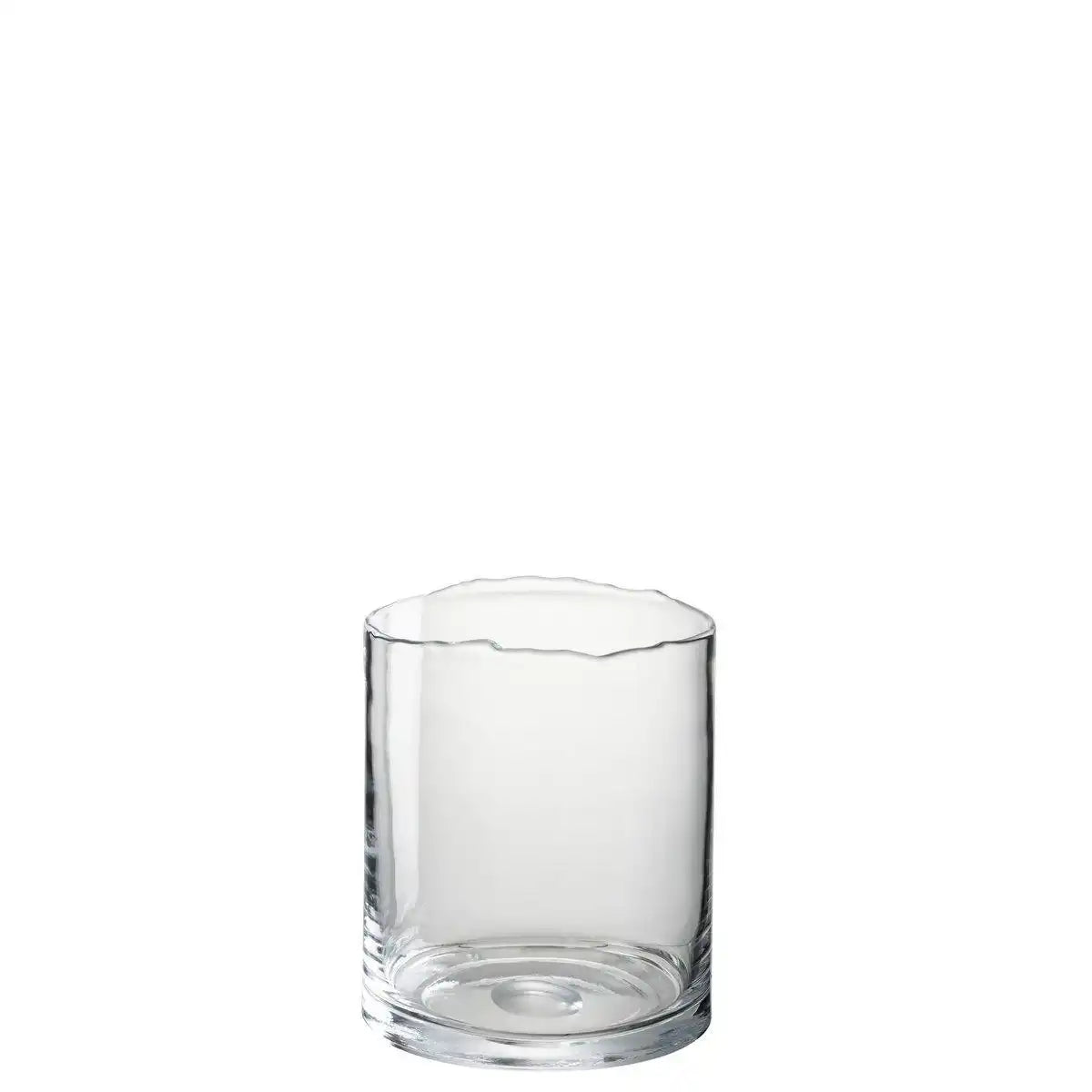 J-Line Laterne „Irregular Edge“ – Kerzenhalter – Glas – transparent - HomeDesign Knaus