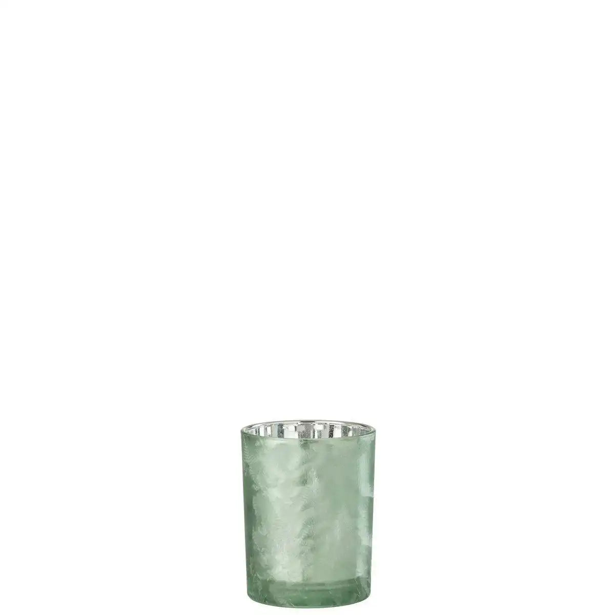 J-Line Laternenbaum - Glas - Grün/Silber - klein - HomeDesign Knaus