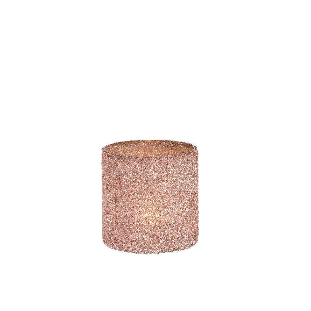 J-Line Laternenzylinder - Glas - Lachs - klein - HomeDesign Knaus