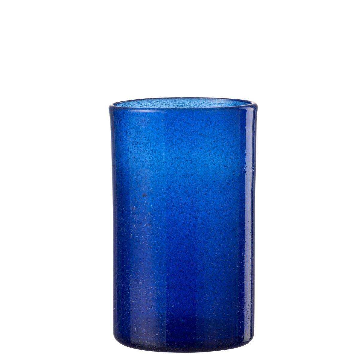 J-Line Longdrinkglas Lisboa - Glas - Blau - - HomeDesign Knaus