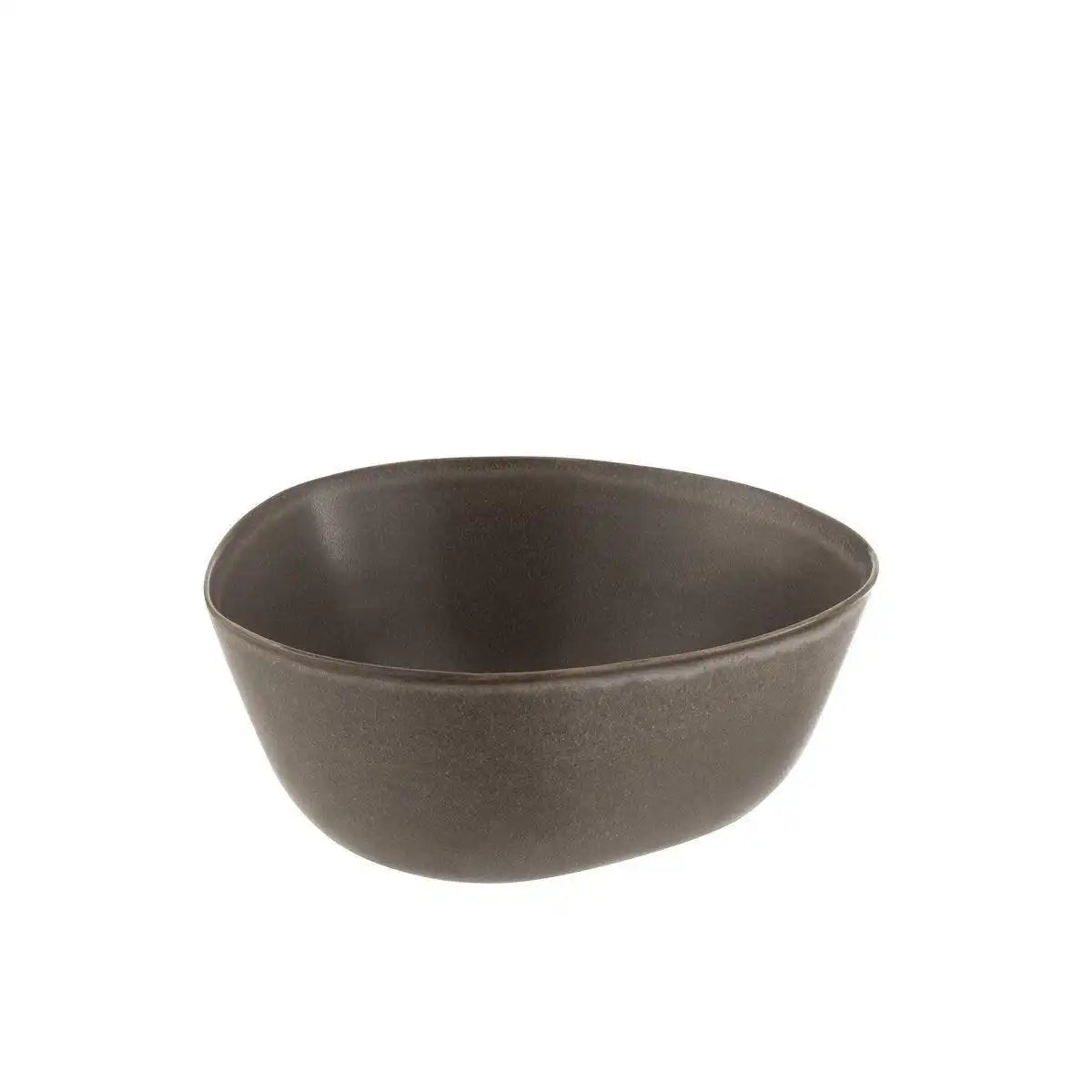 J-Line Louise Schüssel - Keramik - Braun - L - 6x - HomeDesign Knaus