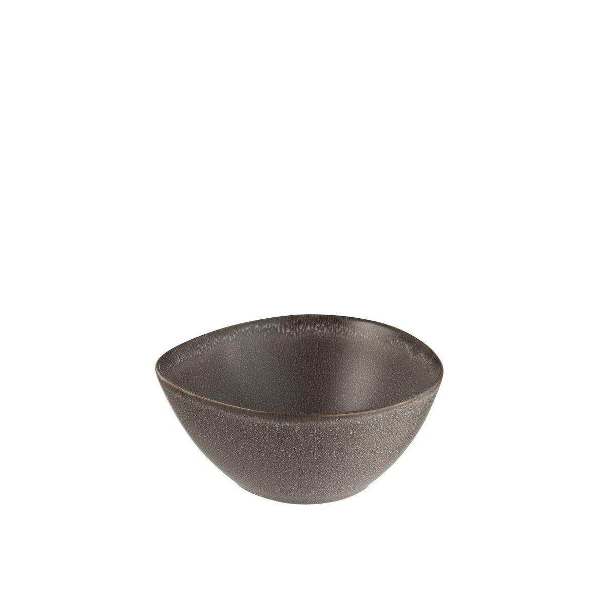 J-Line Louise Schüssel - Keramik - Braun - M - 6x - HomeDesign Knaus
