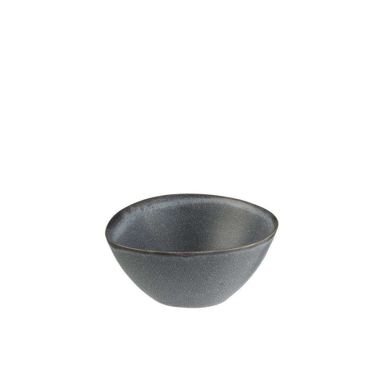 J-Line Louise Schüssel - Keramik - Grau - M - 6x - HomeDesign Knaus