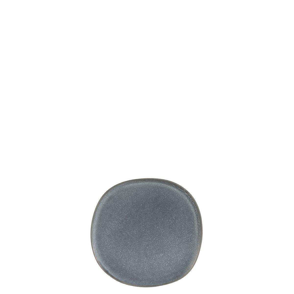 J-Line Louise Teller - Keramik - Grau - M - 6x - HomeDesign Knaus
