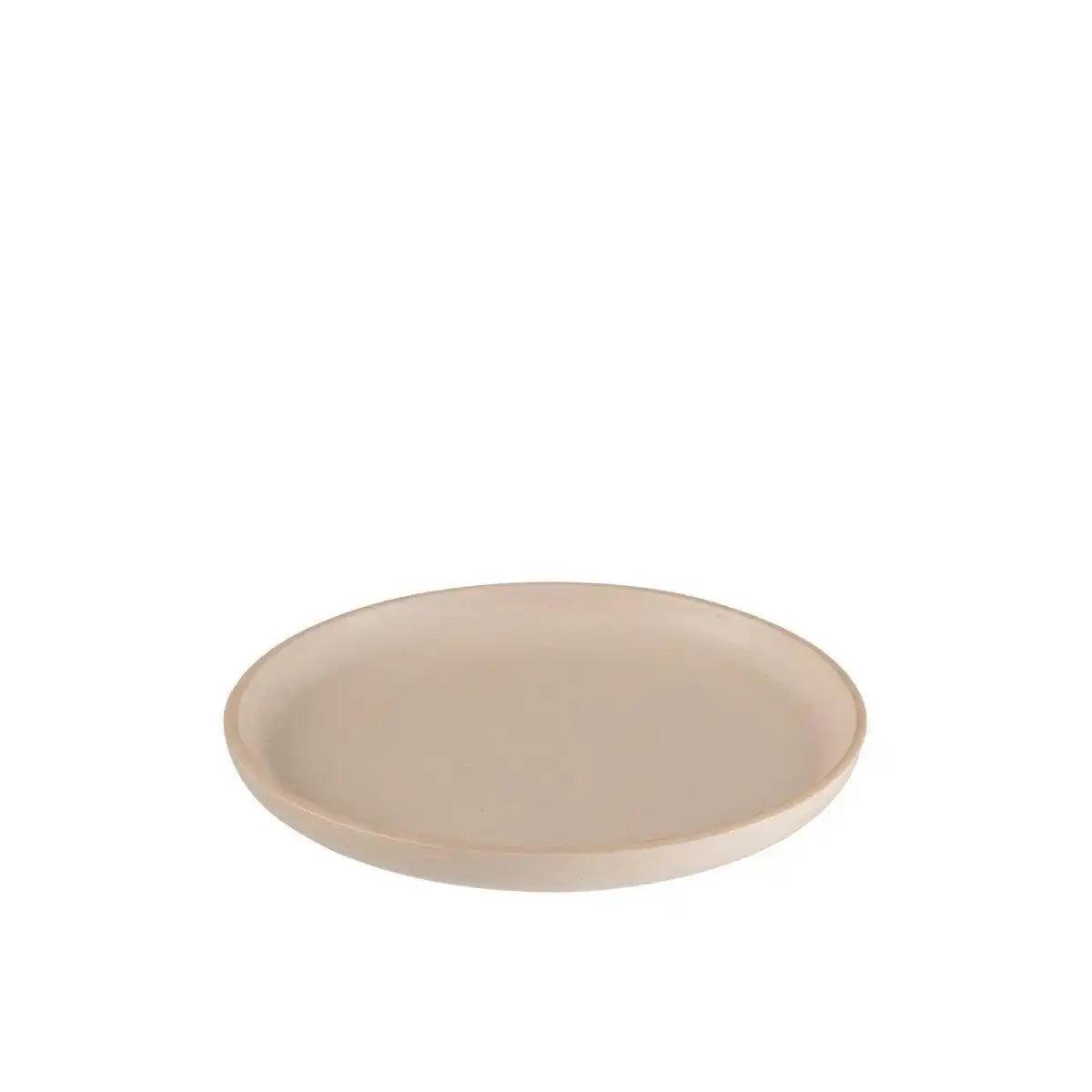 J-Line Marie Teller - Keramik - Creme - S - - HomeDesign Knaus