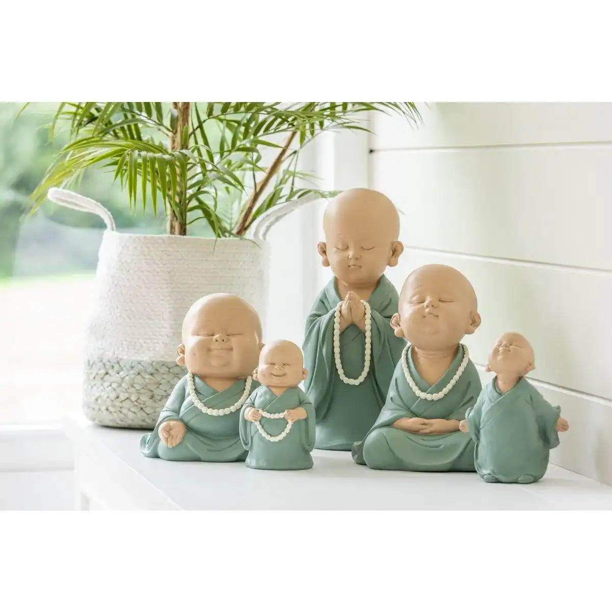 J-Line Monk Zen Poly Petrol Groß - HomeDesign Knaus