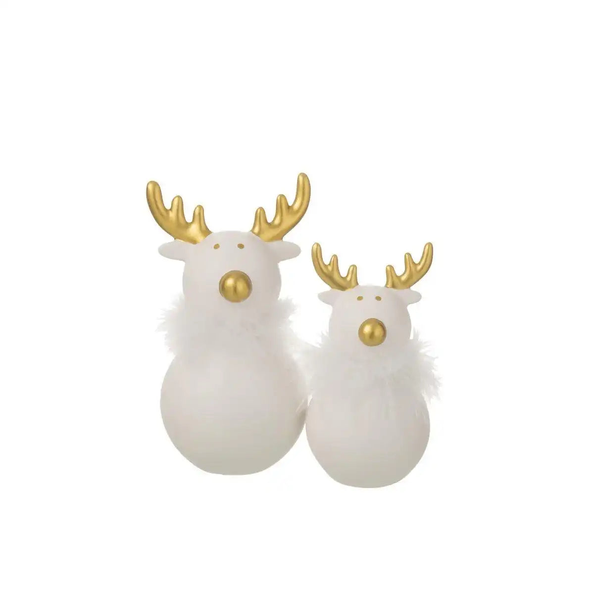 J-Line Moose Ker Round Str Gd/W L - HomeDesign Knaus