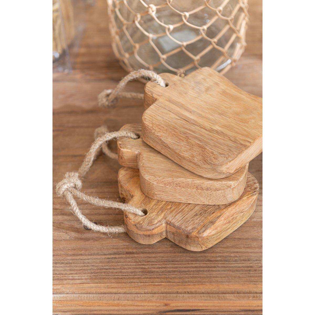 J-Line Organic Schneidebrett – Holz – Natur – Mini - HomeDesign Knaus