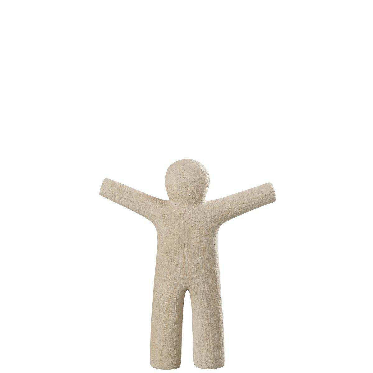 J-Line P'tit Maurice Rough Finish Poly Beige Small - HomeDesign Knaus