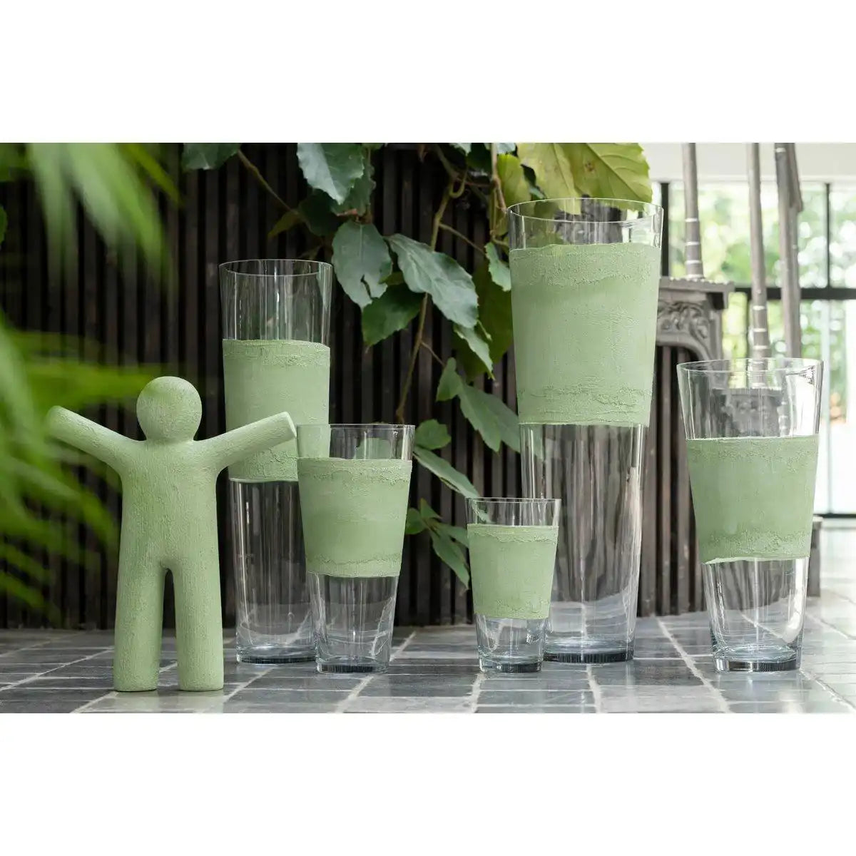 J-Line P'tit Maurice Rough Finish Poly Green Small - HomeDesign Knaus