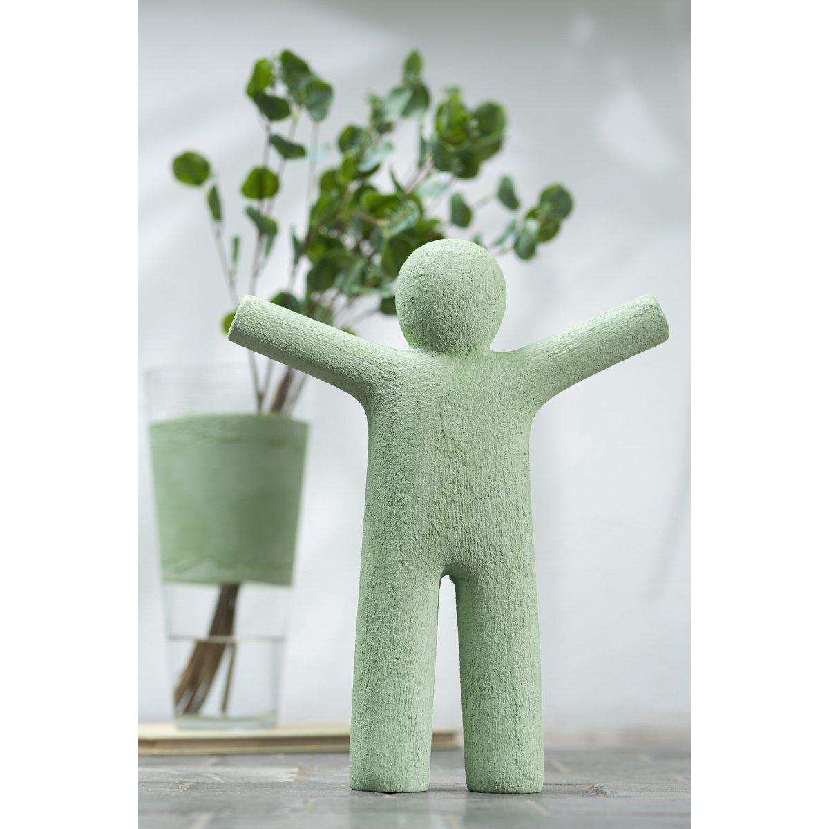 J-Line P'tit Maurice Rough Finish Poly Green Small - HomeDesign Knaus