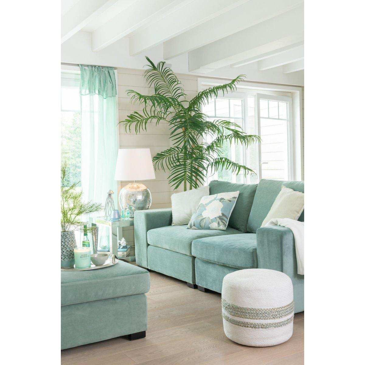 J-Line Pflanze Bambuspalme im Topf – Kunststoff – grün/schwarz – groß - HomeDesign Knaus