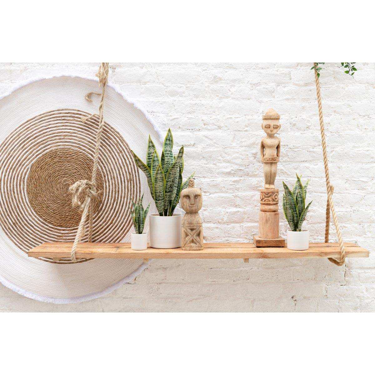 J-Line Pflanze Sansevieria im Topf PVC Grün Groß - HomeDesign Knaus