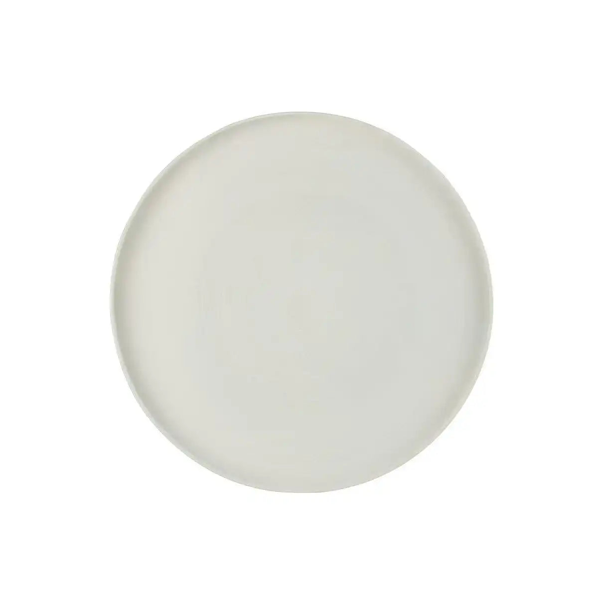 J-Line Plateau Round Classic – Eisen – Weiß – groß - HomeDesign Knaus