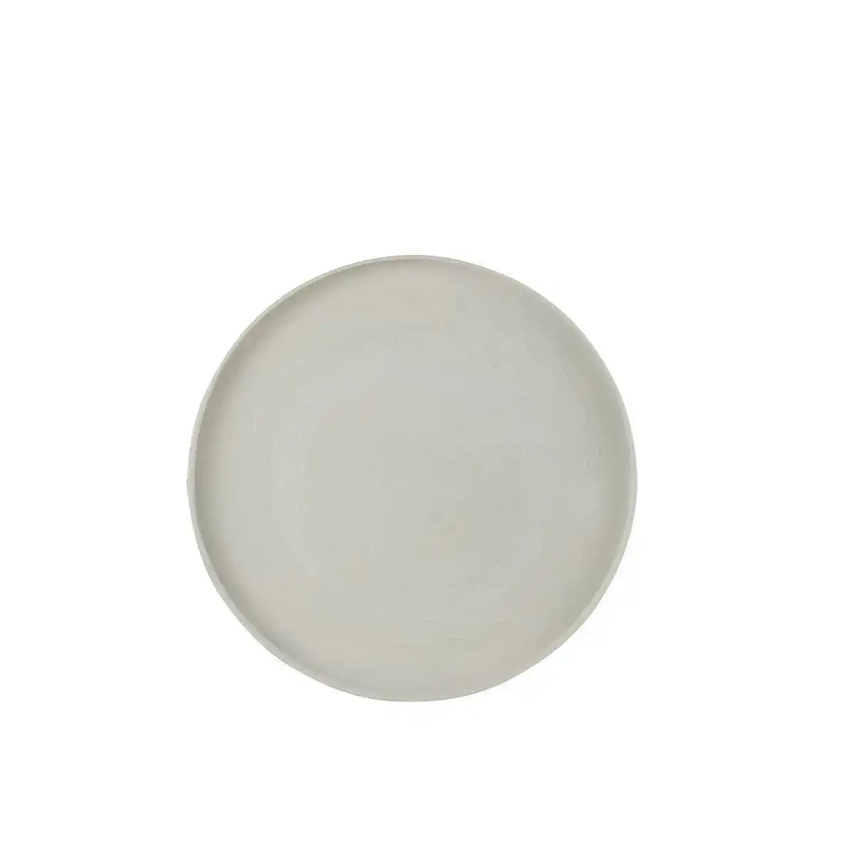 J-Line Plateau Round Classic Iron White Medium - HomeDesign Knaus