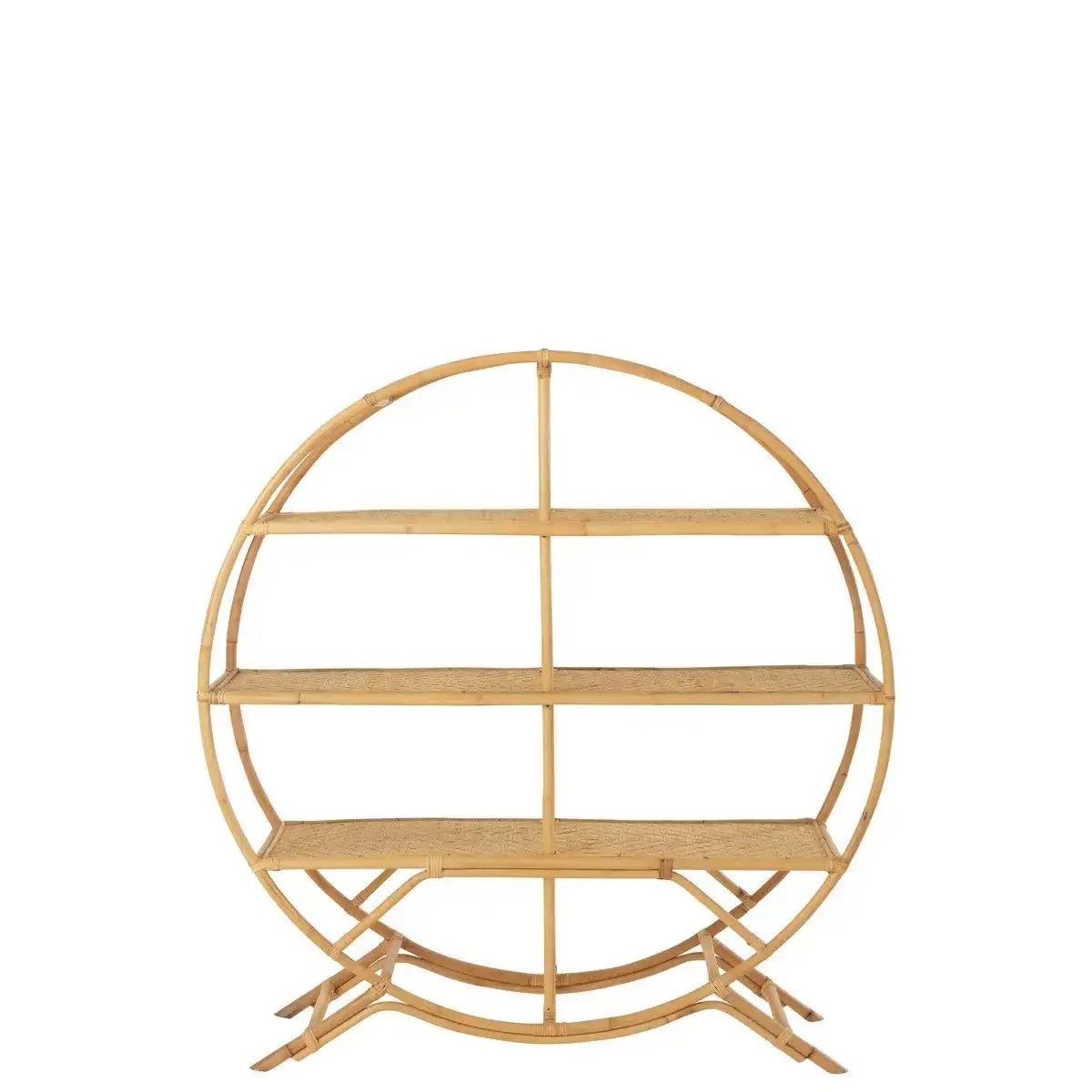 J-Line Rack 3 Regale Rattan Natur - HomeDesign Knaus
