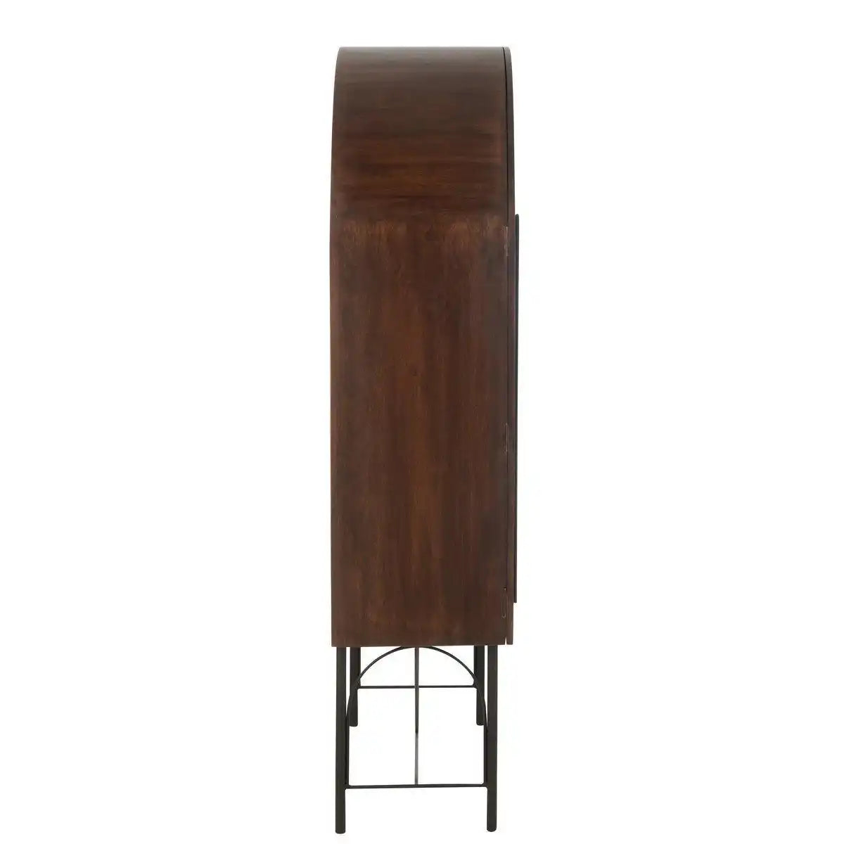 J-Line Rack Aura Mangoholz/Metall Braun - HomeDesign Knaus