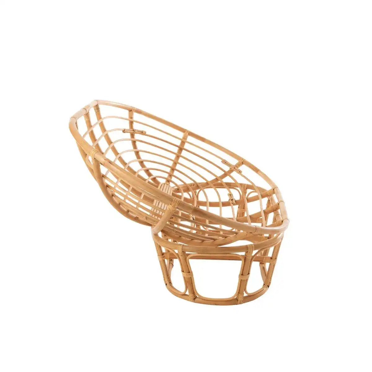 J-Line Rattansofa – mit Kissen – Jute/Textil – Natur - HomeDesign Knaus
