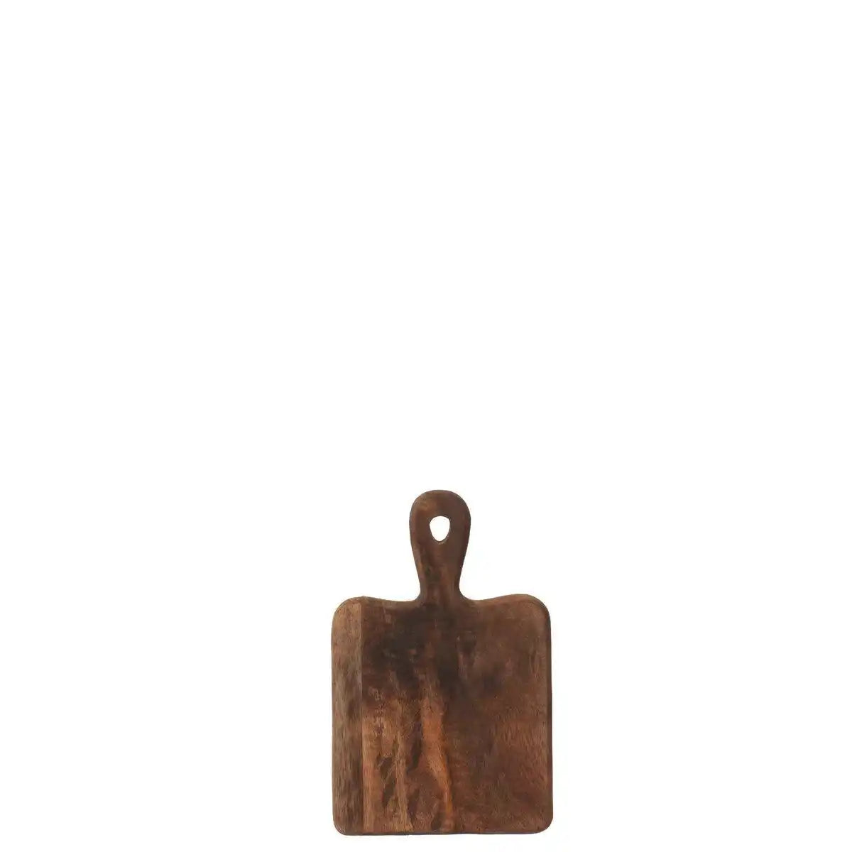 J-Line Rechteckiges Schneidebrett – Holz – Dunkelbraun – S - HomeDesign Knaus