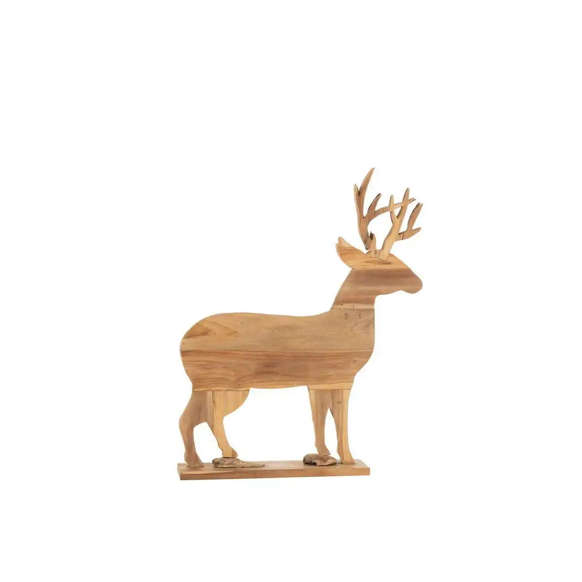 J-Line Rentierholz Natur Klein - HomeDesign Knaus