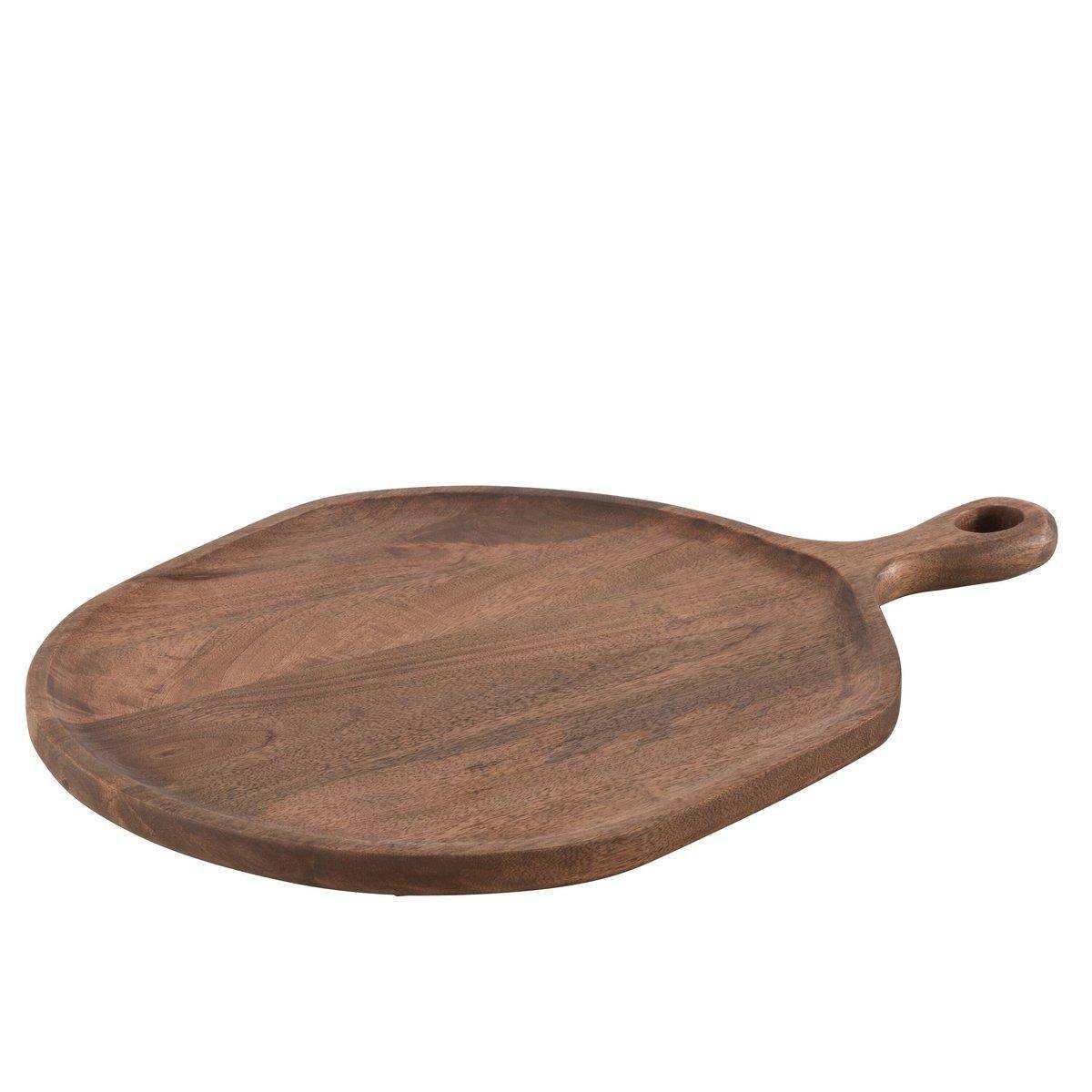 J-Line Schneidebrett Goa Mangoholz Braun Groß - HomeDesign Knaus