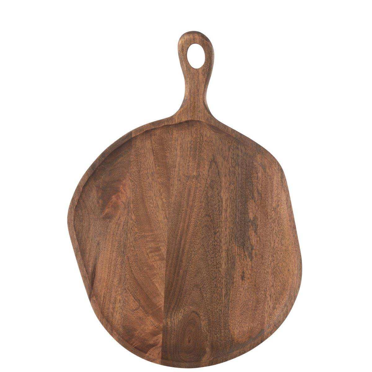 J-Line Schneidebrett Goa Mangoholz Braun Groß - HomeDesign Knaus