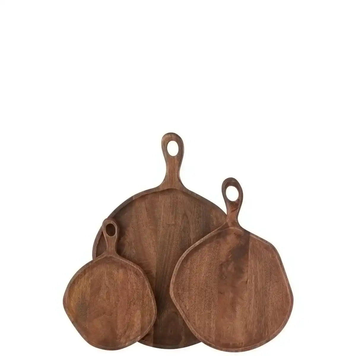 J-Line Schneidebrett Goa Mangoholz Braun Groß - HomeDesign Knaus