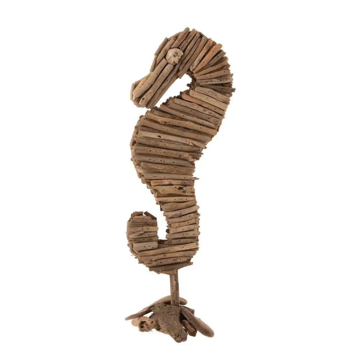 J-Line Seepferdchen zu Fuß Driftwood Natural - HomeDesign Knaus