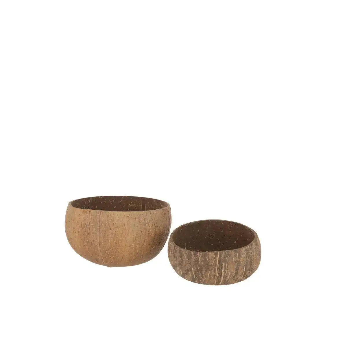 J-Line Set mit 2 halben Kokosnüssen roh - HomeDesign Knaus