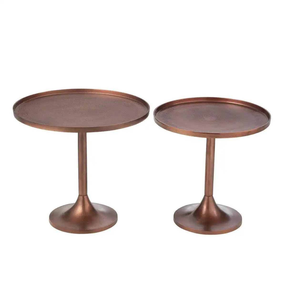 J-Line Set Van 2 Tafels Aluminium Brons - HomeDesign Knaus