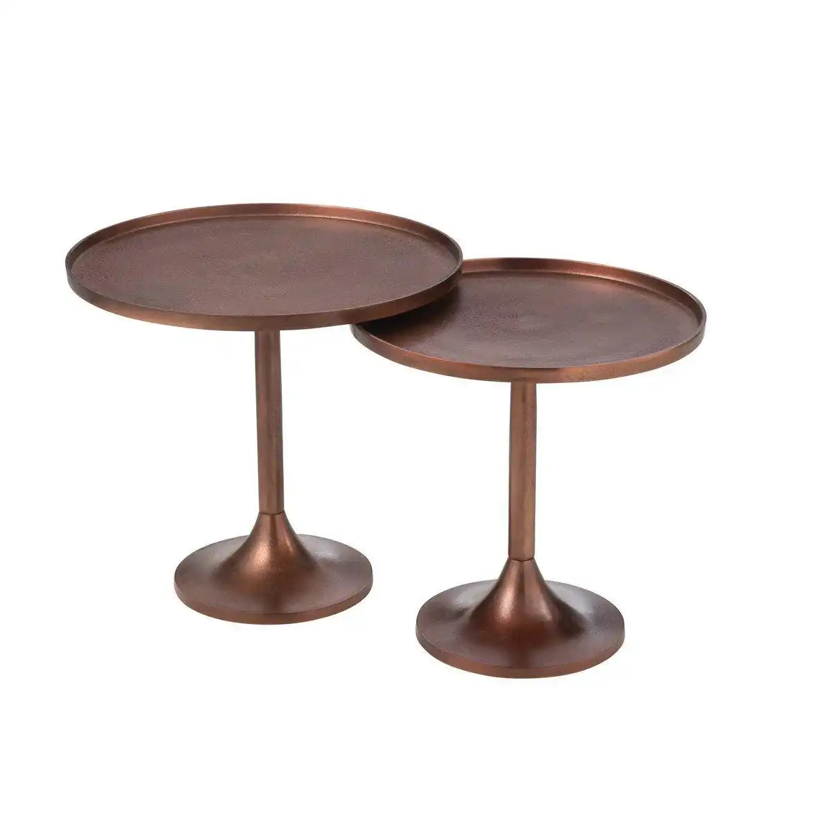 J-Line Set Van 2 Tafels Aluminium Brons - HomeDesign Knaus