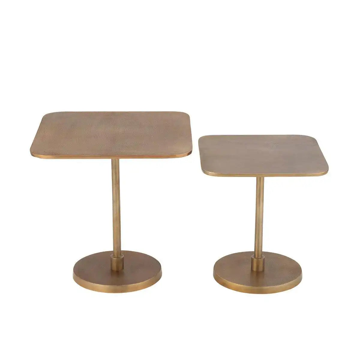 J-Line Set Van 2 Tafels Aluminium Gold - HomeDesign Knaus