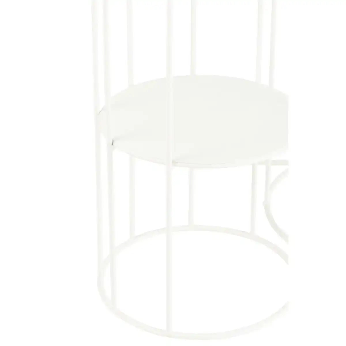 J-Line Set Van 3 Bloemenstaander Metaal Wit - HomeDesign Knaus