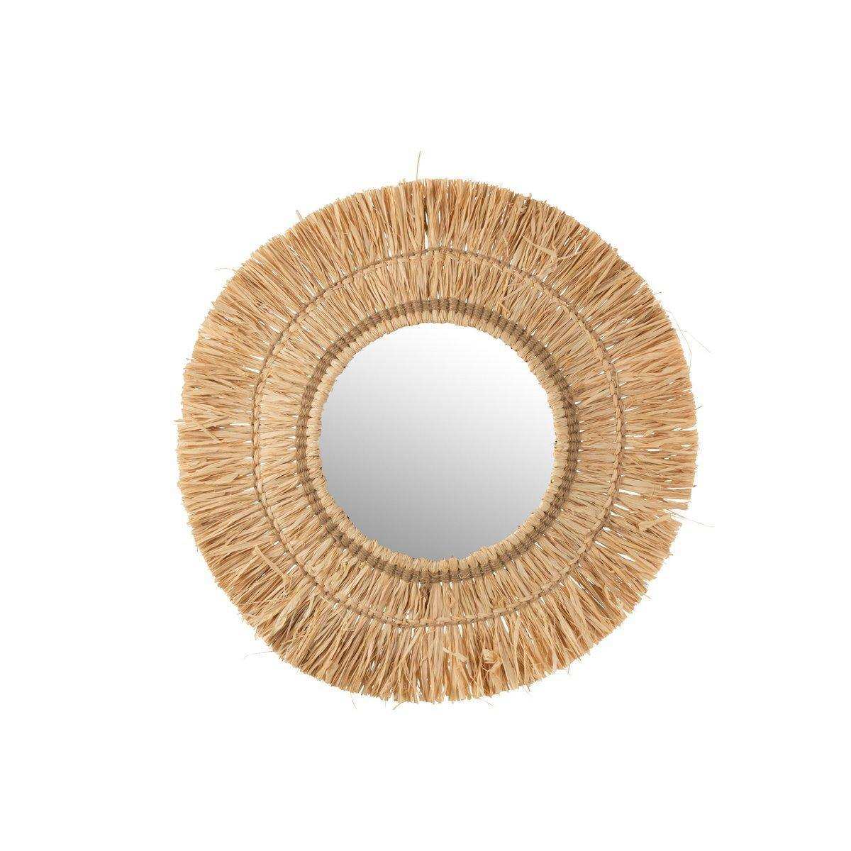J-Line siegel Hängend rund – Schilf – natur - HomeDesign Knaus