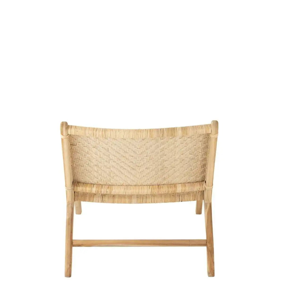 J-Line Sitz aus festem, geflochtenem Rattan, Natur - HomeDesign Knaus