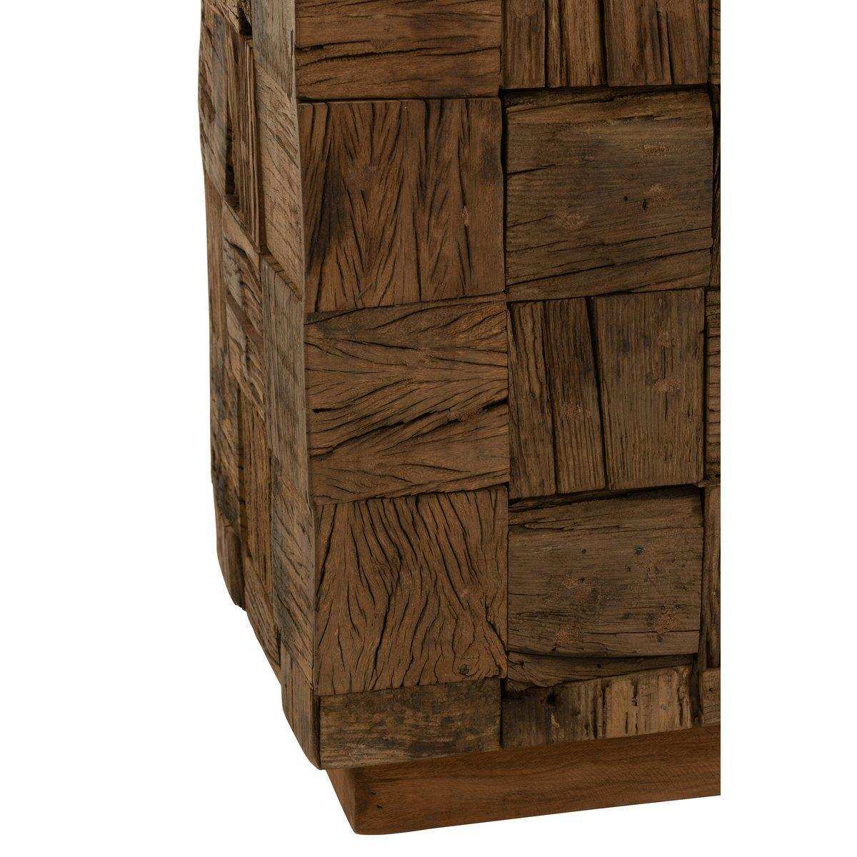 J-Line Sockel – Holz – Natur – klein - HomeDesign Knaus