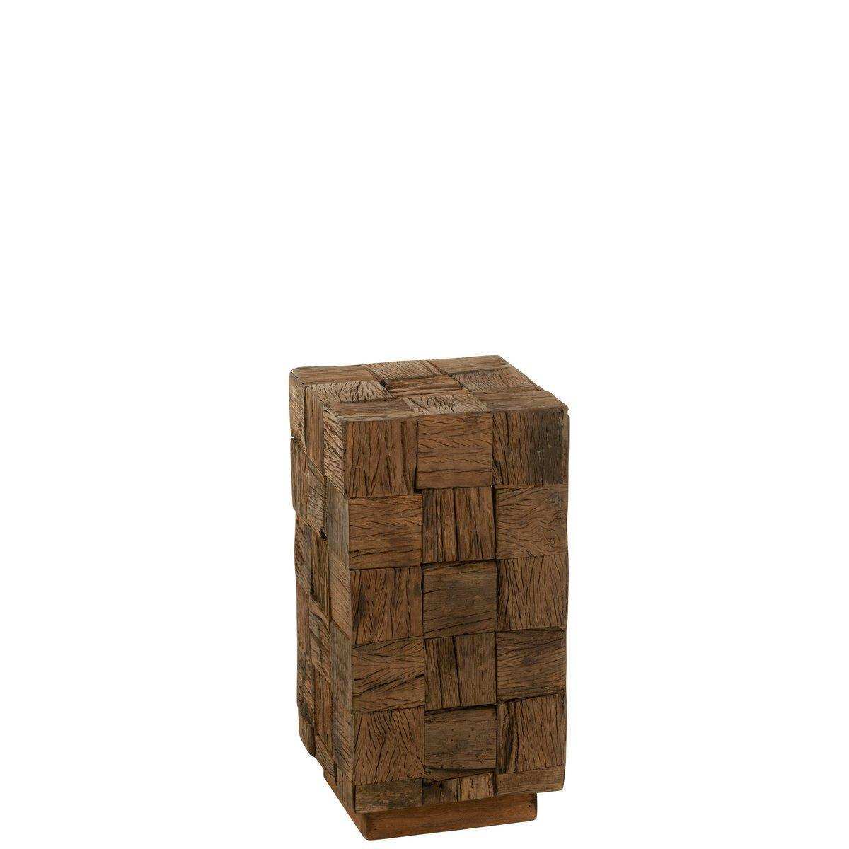 J-Line Sockel – Holz – Natur – klein - HomeDesign Knaus