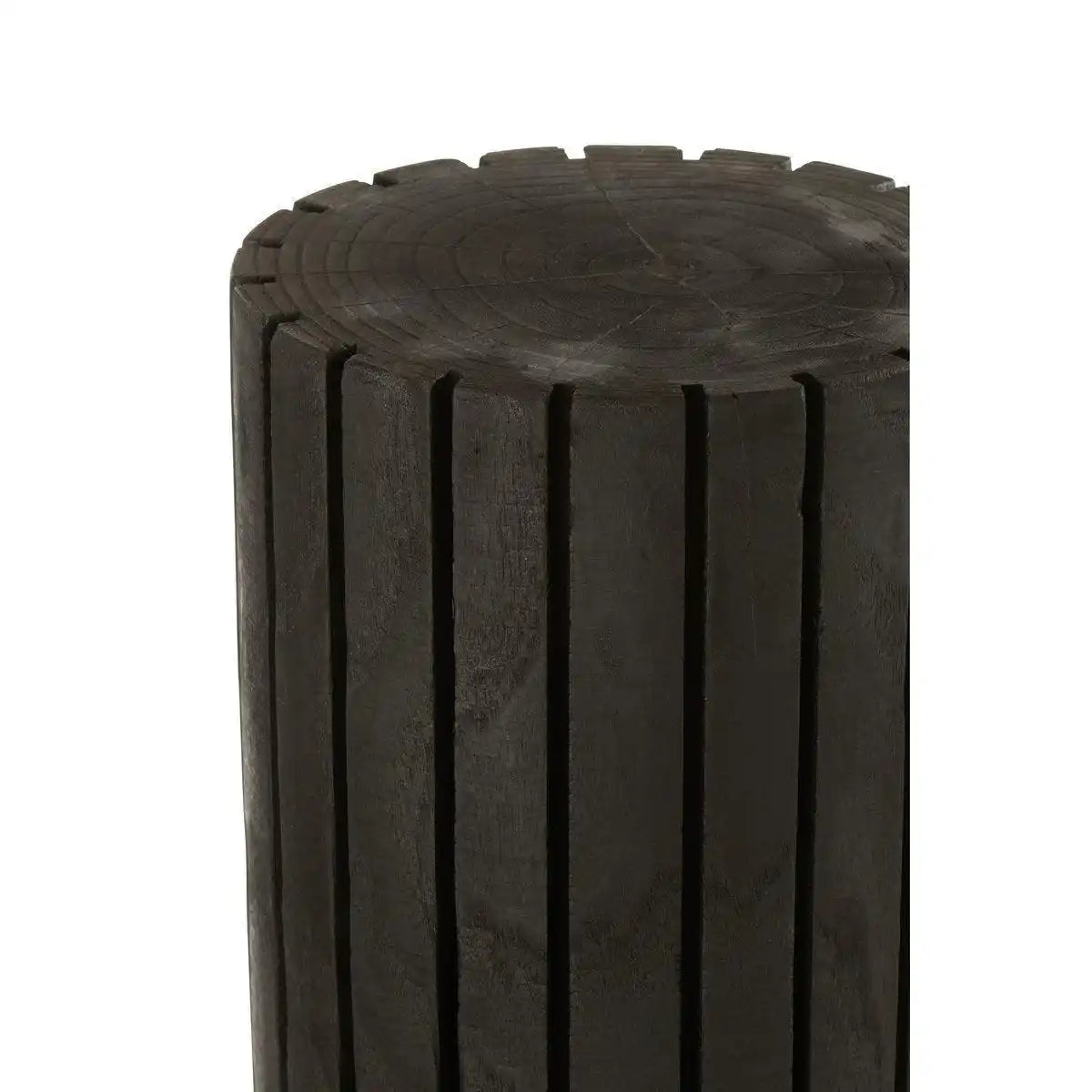 J-Line Sockel Marc – Holz – Schwarz - HomeDesign Knaus