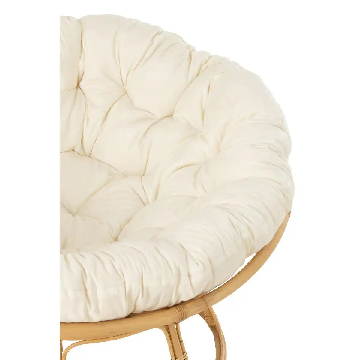 J-Line Sofa Celine + Kissen Rattan Natur - HomeDesign Knaus