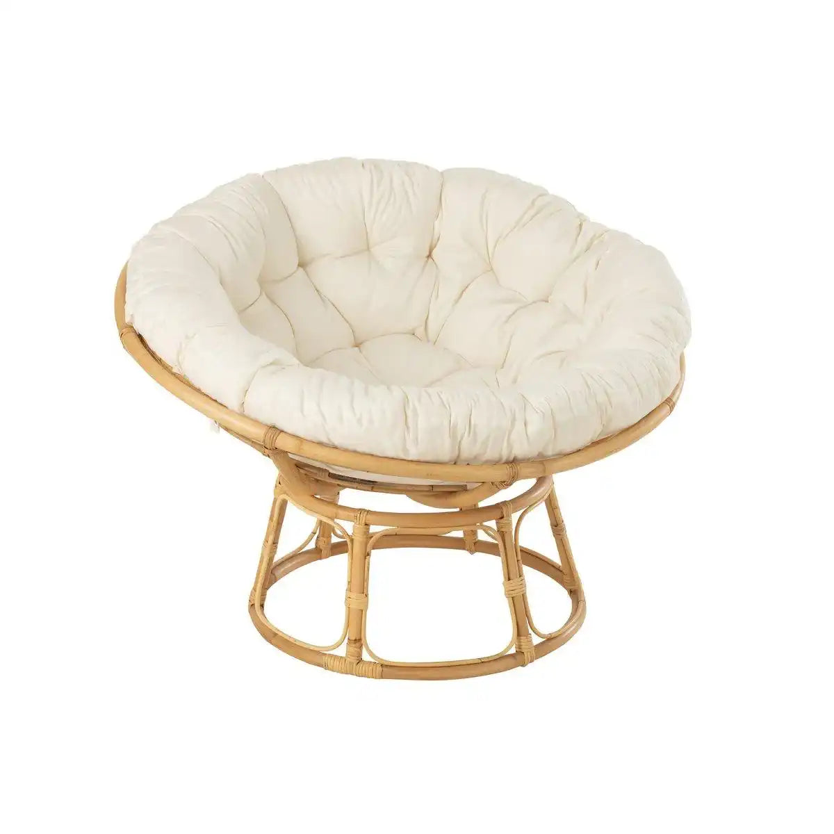 J-Line Sofa Celine + Kissen Rattan Natur - HomeDesign Knaus