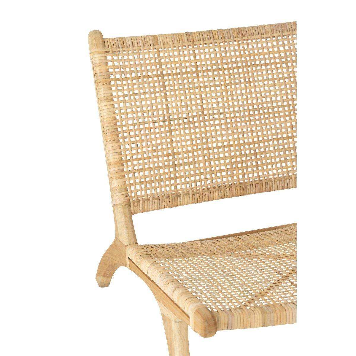 J-Line Sofa Gewebt – Holz – Natur - HomeDesign Knaus