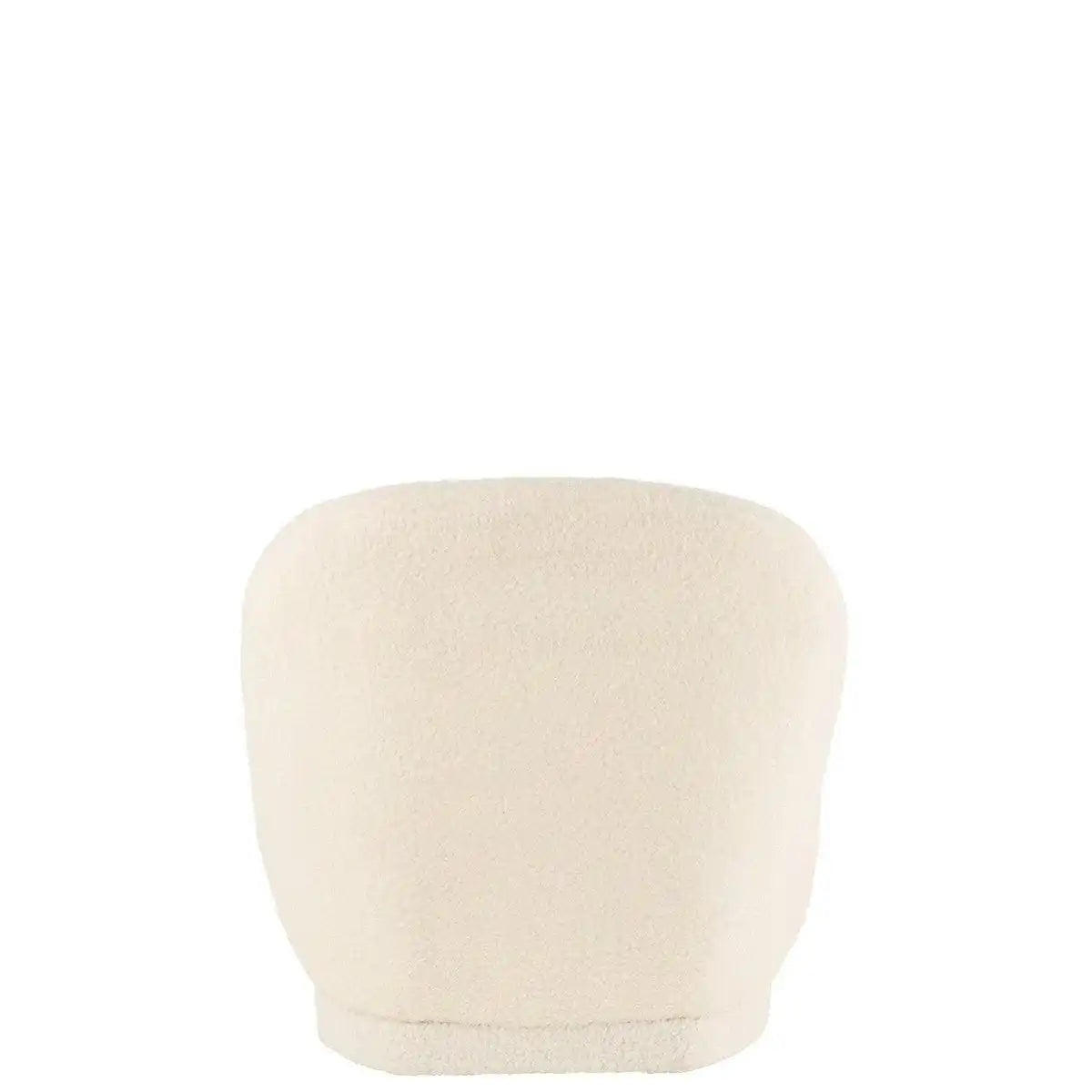 J-Line Sofa Teddy Bouclé Weiß - HomeDesign Knaus